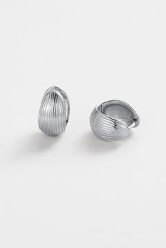 Gia Hoop - Silver