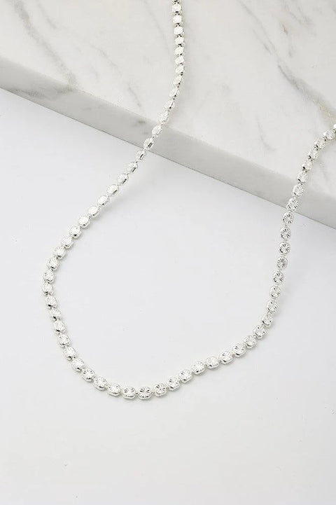 Belle Necklace - Silver