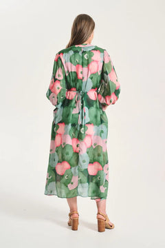 Zahara Dress - Green Floral