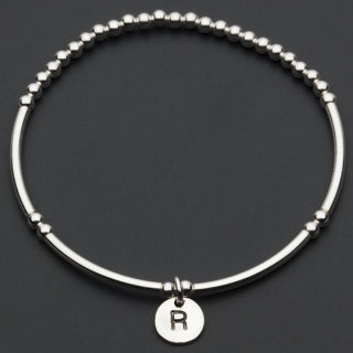 Alphabet Bracelet - Silver