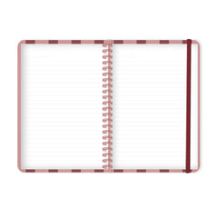 Cath Kidston B6 Spiral Notebook - Stripe Floral