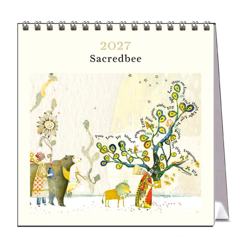 Desk Calendar 2027 - Sacredbee