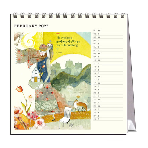 Desk Calendar 2027 - Sacredbee
