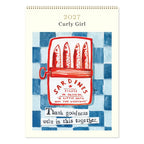 Wall Calendar 2027 - Curly Girl