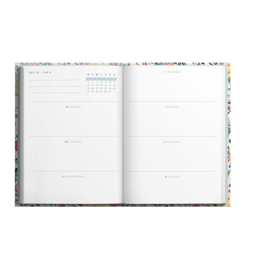 A6 2027 Diary - Cath Kidston Stars & Flowers