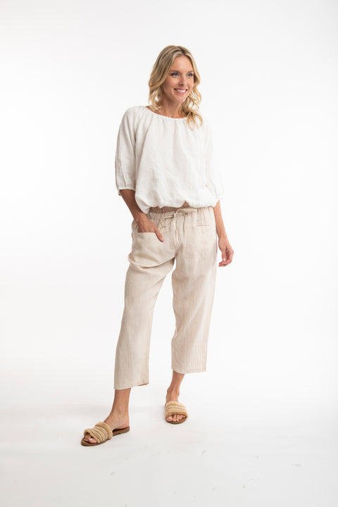 Orientique Linen Pants