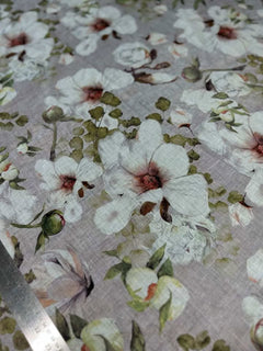 Round Tablecloth 180cm - Beige Magnolia