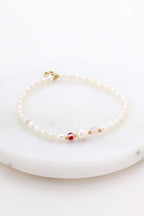 Amber Bracelet - Blush / Gold