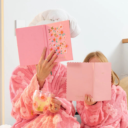 Journal Notes - Pink Scallop