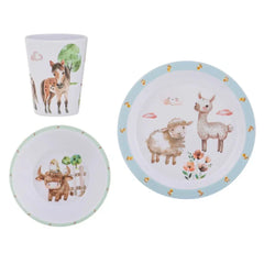 Little Farm 3pc Kids Dinner Set