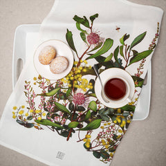 Australian Native Tea Towel - Three For Honey