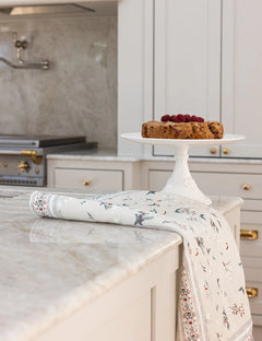 Heirloom Christmas Holly Tea Towel