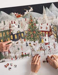 Christmas Village 1000pc Puzzle