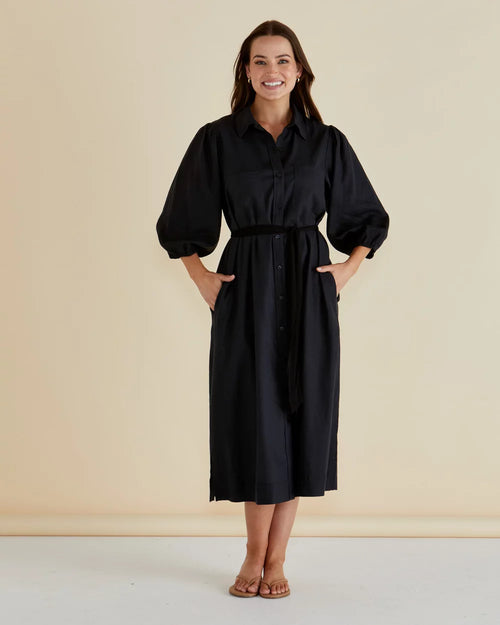 Angelina Dress - Black