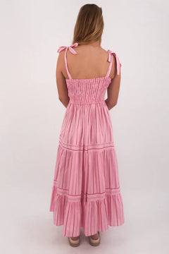 Sicily Stripe Maxi Dress