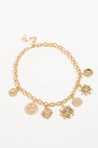 Charlie Multi Charms Necklace
