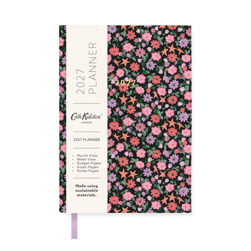 A6 2027 Diary - Cath Kidston Stars & Flowers