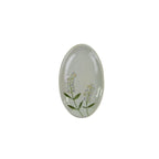 Fiori Ceramic Oval Plate - Natural/Blue