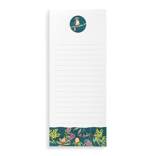 Magnetic Notepad - Kookaburra