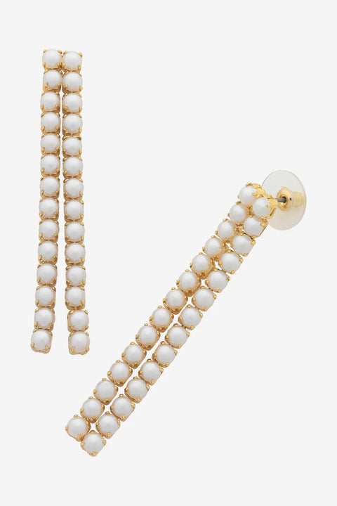 Garland Gold Pearl earrings
