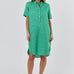 Shirt Dress - Green