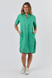 Shirt Dress - Green