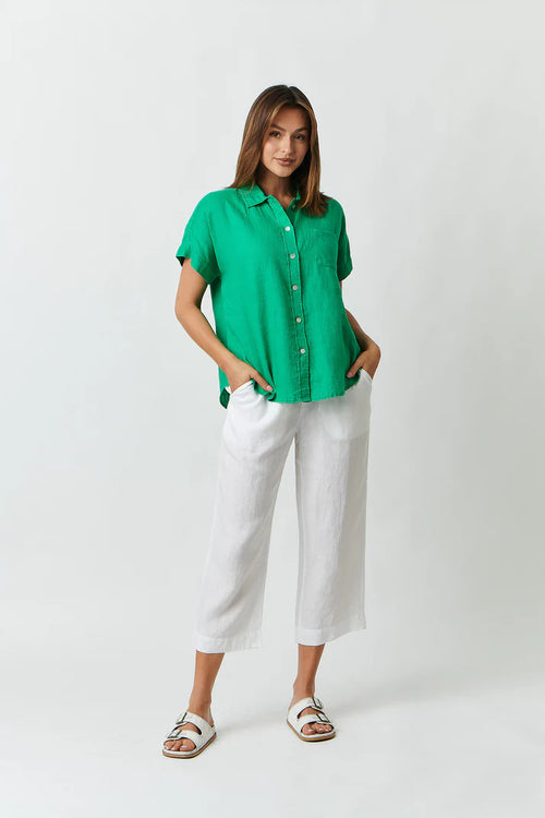 Short Sleeve Shirt - Green