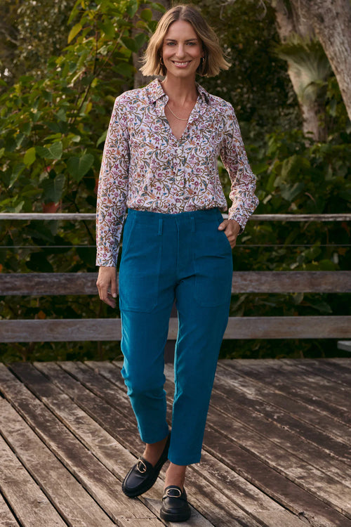 Corby Pant - Stormy Blue