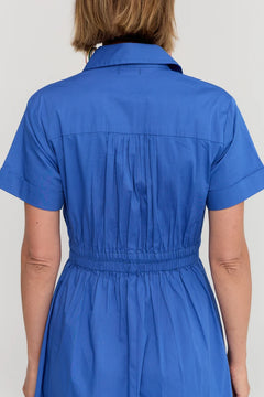 Kalinda Dress - Oxford Blue