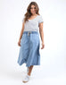 Greta Denim Skirt