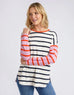 Marta Stripe Long Sleeve Tee