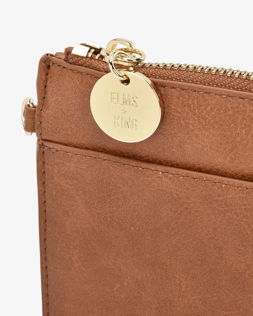 Flat Pouch - Tan Pebble