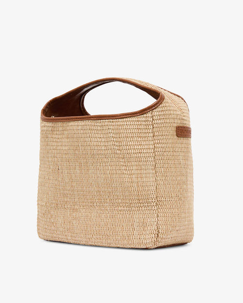 Linton Crossbody Large - Tan Weave