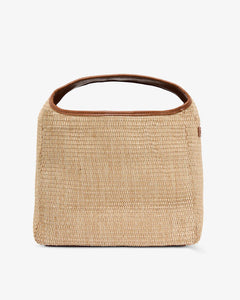 Linton Crossbody Large - Tan Weave