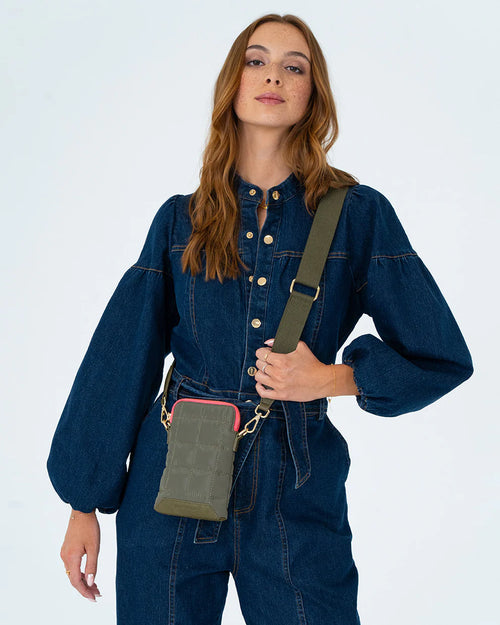 Bakers Phone Bag - Khaki