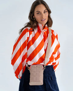 Baker Phone Bag- Taupe