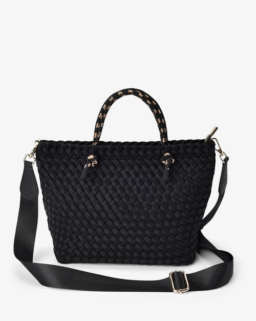 Michigan Tote - Black Neo Plait