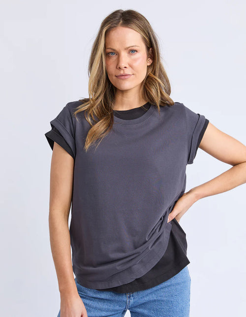 Manly Tee - Coal