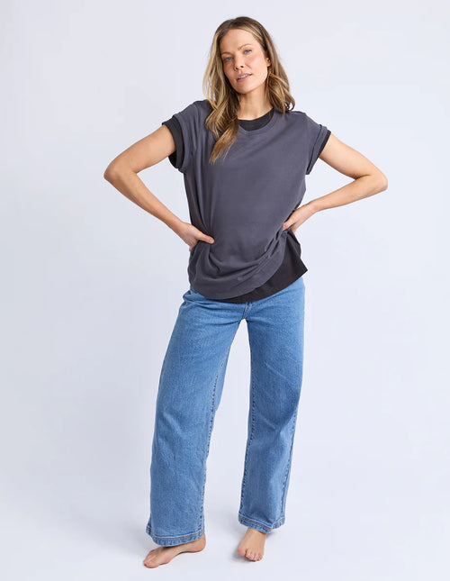 Manly Tee - Coal