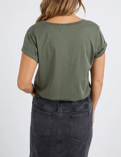 Manly V Tee - Khaki