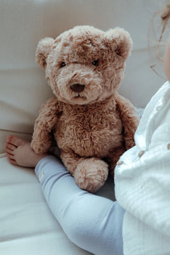 Lou Teddy Heartbeat Comforter