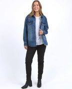 Vintage Daisy Shirt - Denim