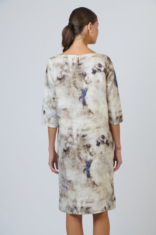 Linen Dress - Emperador