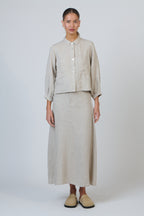 Linen Skirt - Sandstorm