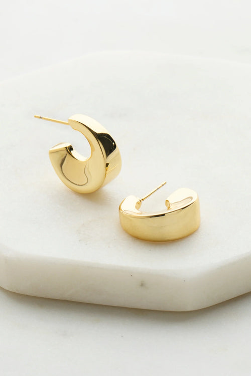 Harper Hoop - Gold