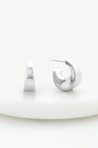 Harper Hoop - Silver