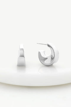 Harper Hoop - Silver