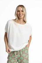 Lush Top - Cream