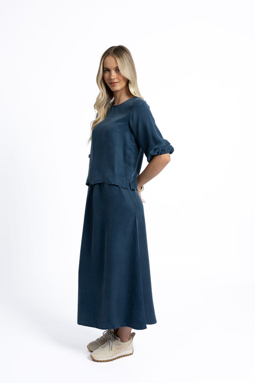 Misi Skirt - Navy