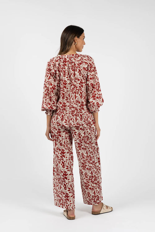 Eden Pant - Brick